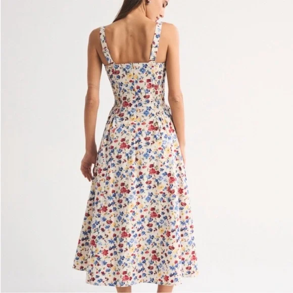New Abercrombie & fitch Dylan bra free midi dress - Picture 4 of 7